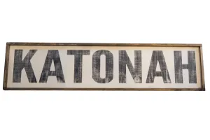 Katonah Vintage Style Sign