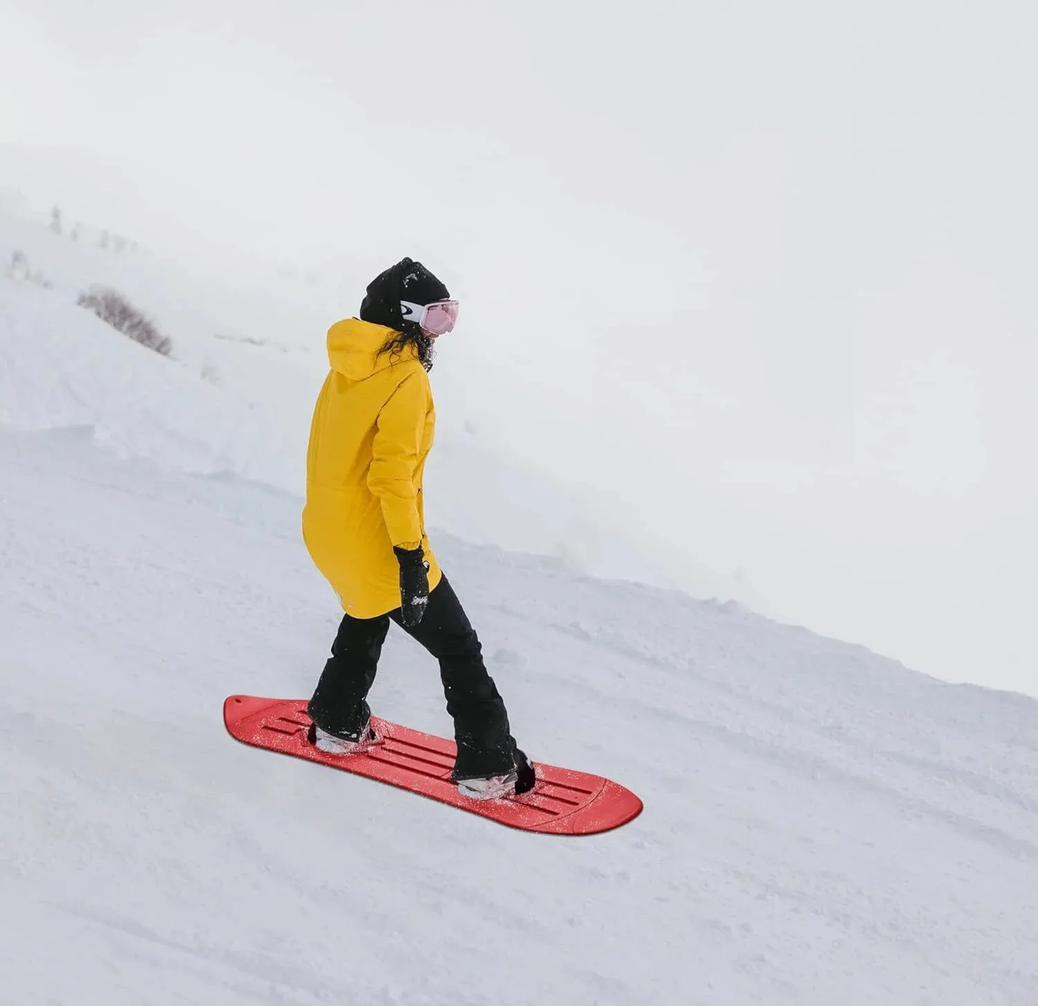 Kids Snowboard with Binders for Beginners-Purple