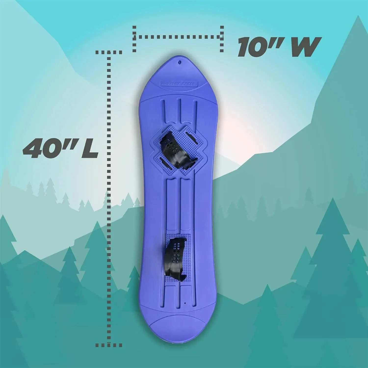 Kids Snowboard with Binders for Beginners-Purple