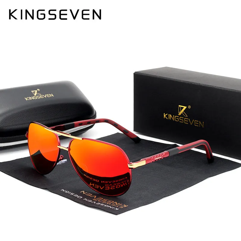 KINGSEVEN Polarized Aluminum Frame, Sunglasses