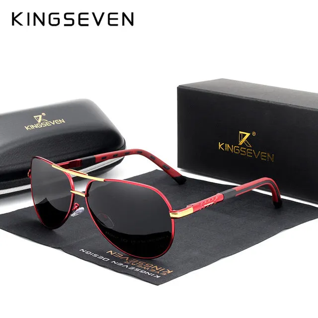 KINGSEVEN Polarized Aluminum Frame, Sunglasses