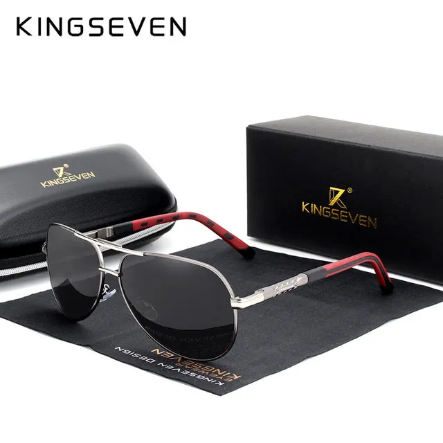 KINGSEVEN Polarized Aluminum Frame, Sunglasses