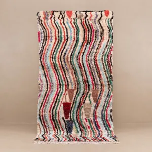 Koutaiba - vintage boucherouite rug