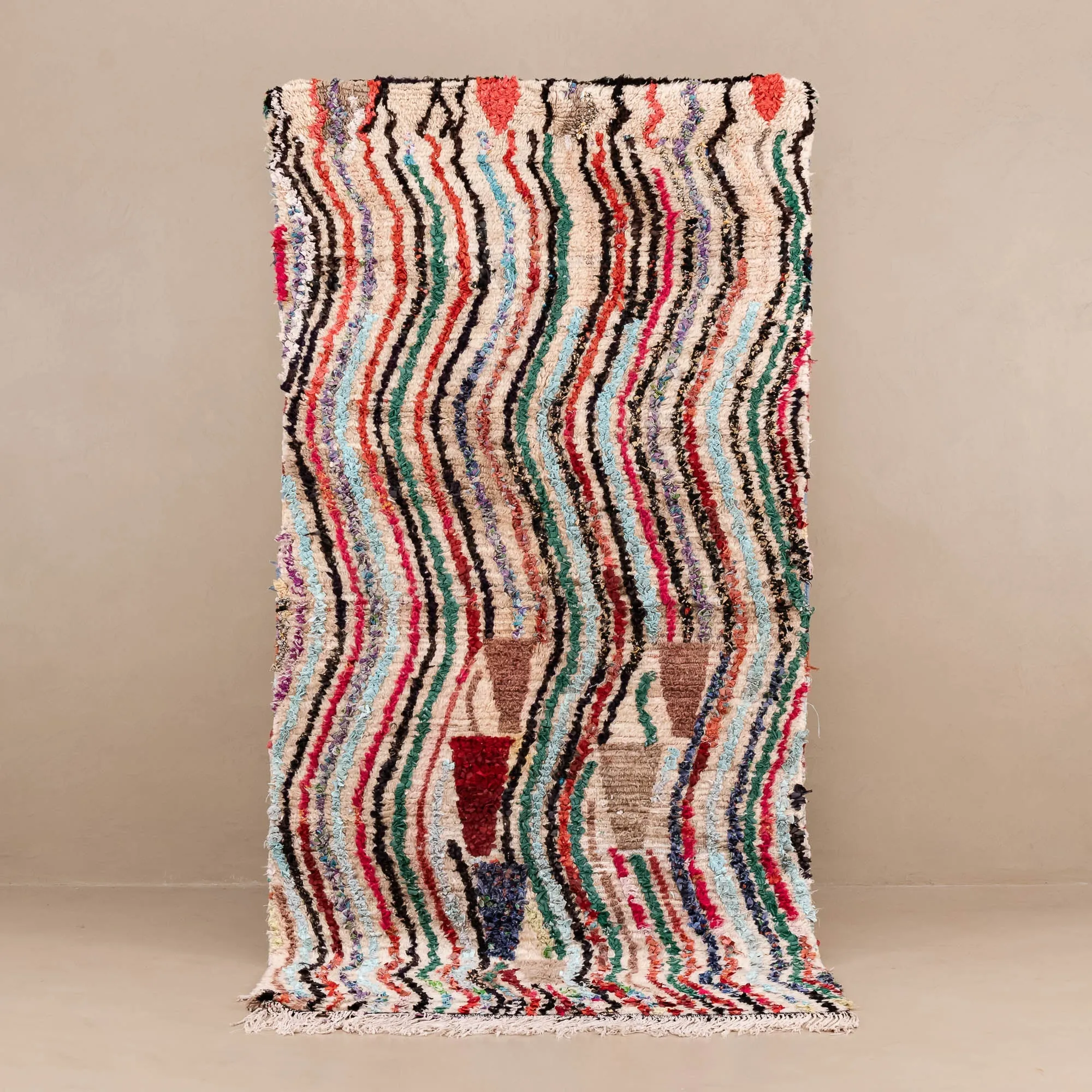 Koutaiba - vintage boucherouite rug