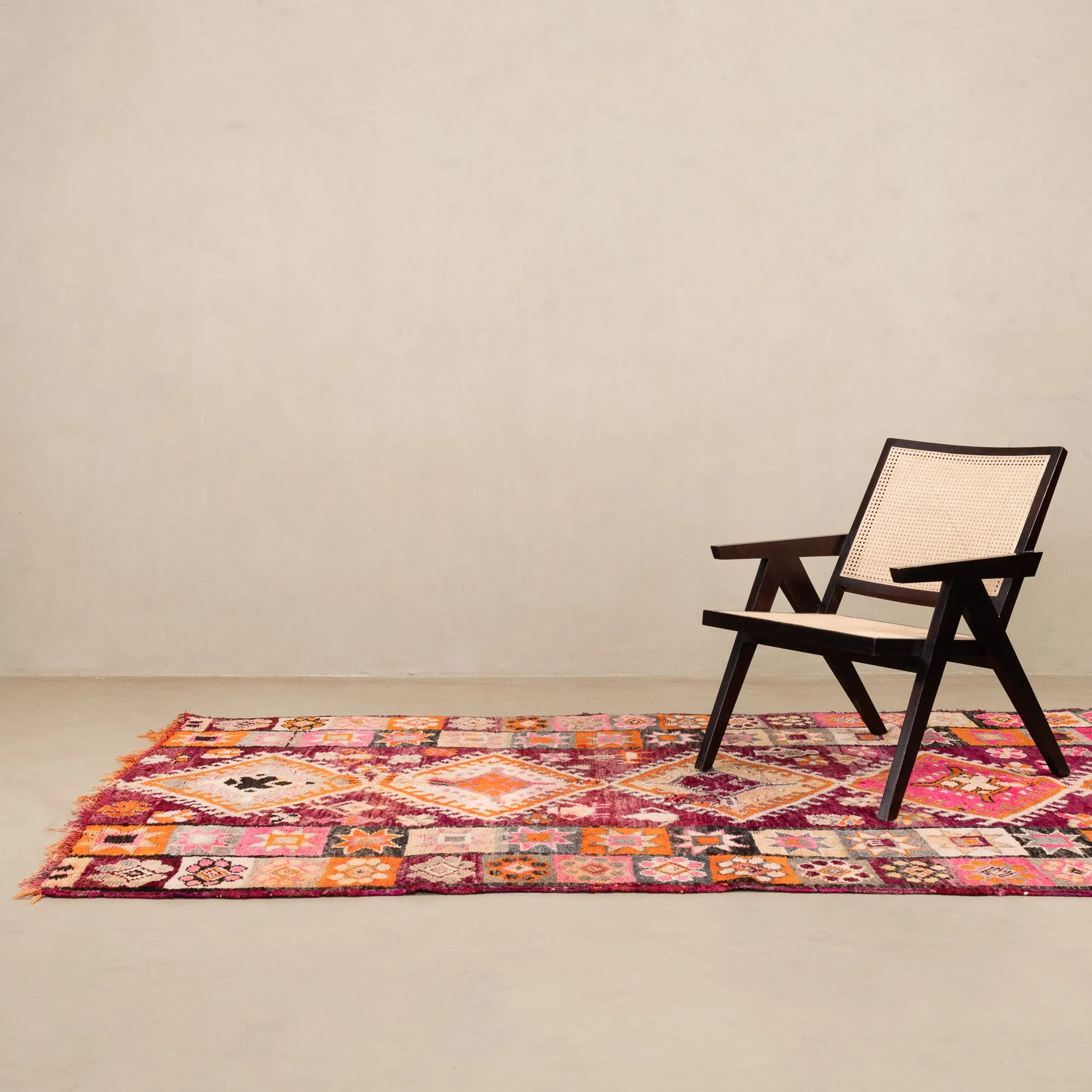 Layal - vintage boujad rug