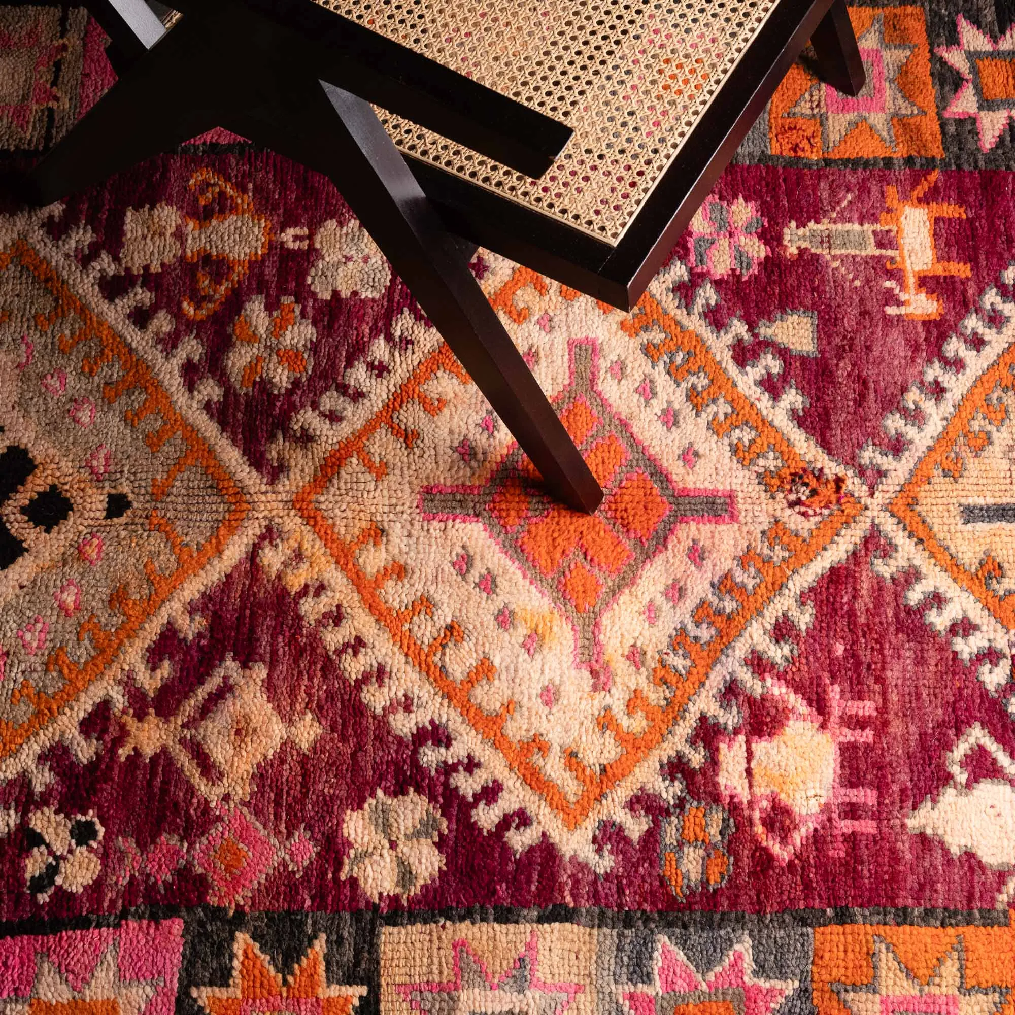 Layal - vintage boujad rug