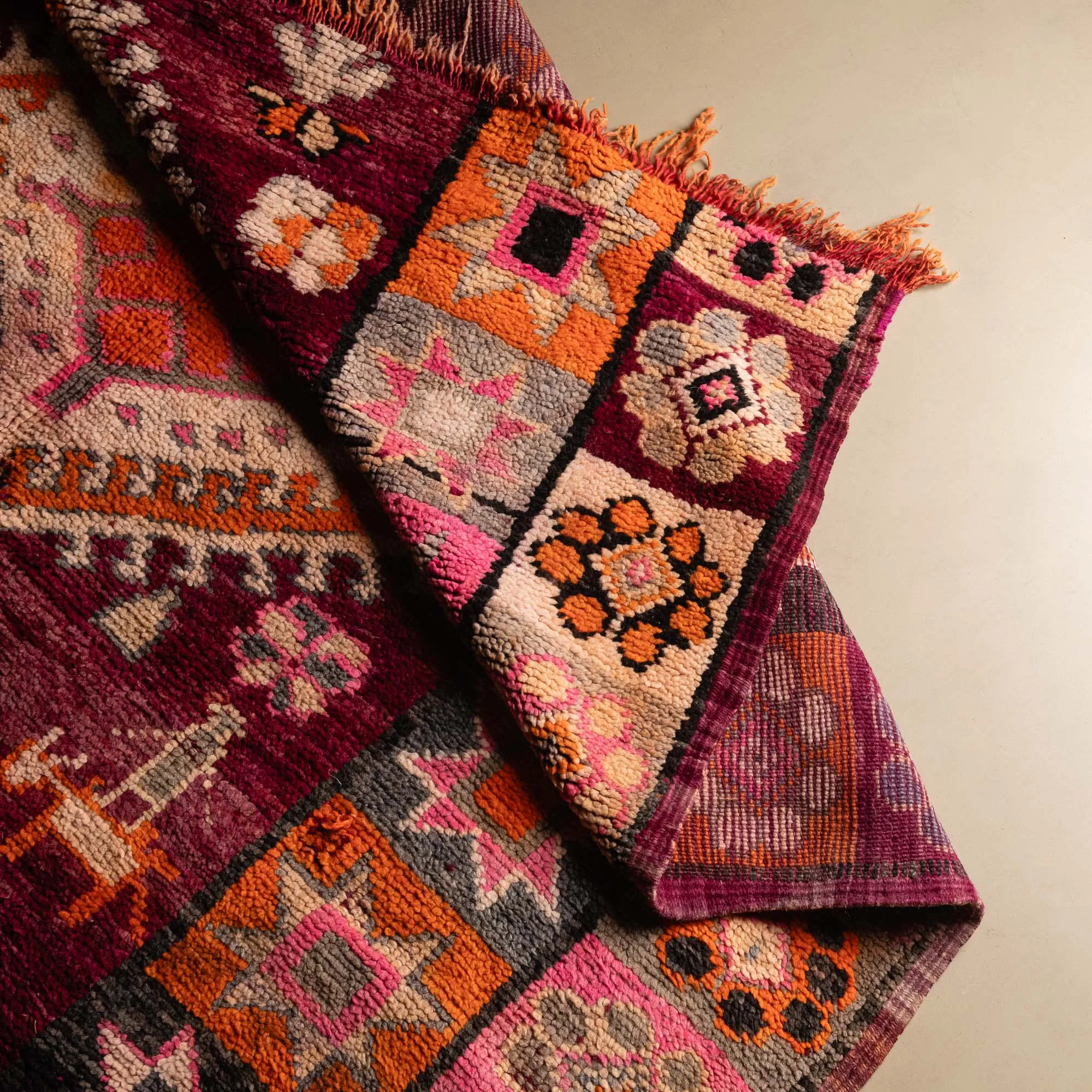 Layal - vintage boujad rug