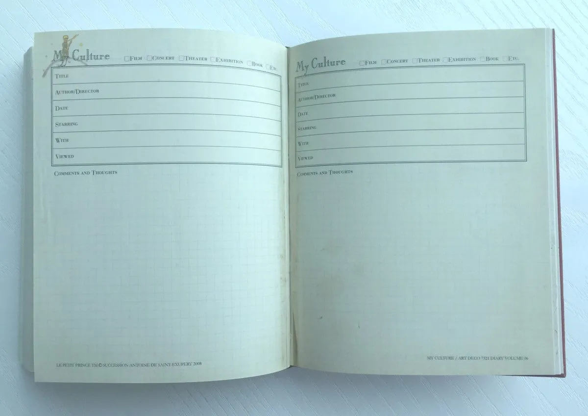 Le Petit Prince Daily Planner Scheduler from Korea