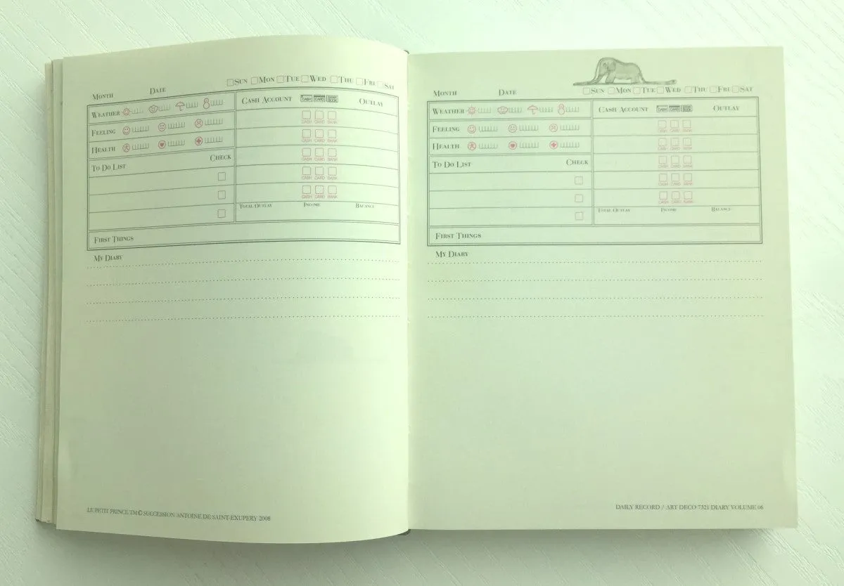 Le Petit Prince Daily Planner Scheduler from Korea