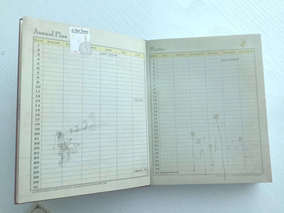 Le Petit Prince Daily Planner Scheduler from Korea