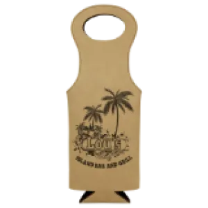 Leatherette Beverage Wine Bag