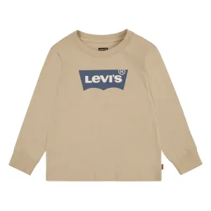 Levi’s Beige Logo Long Sleeve