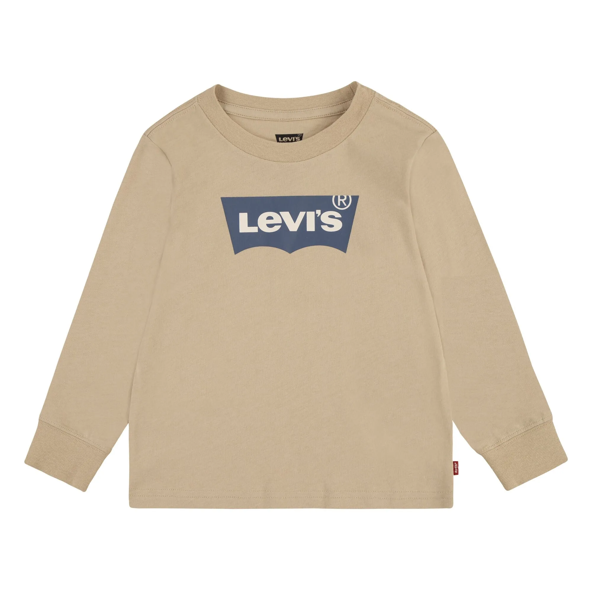Levi’s Beige Logo Long Sleeve