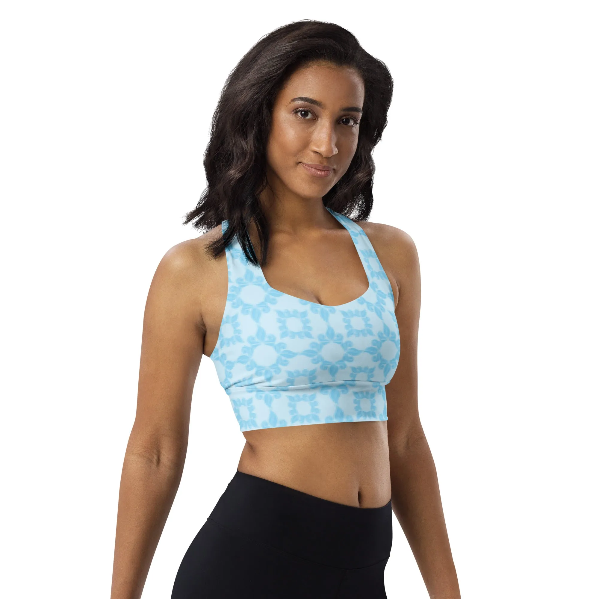 Longline sports bra Triangle