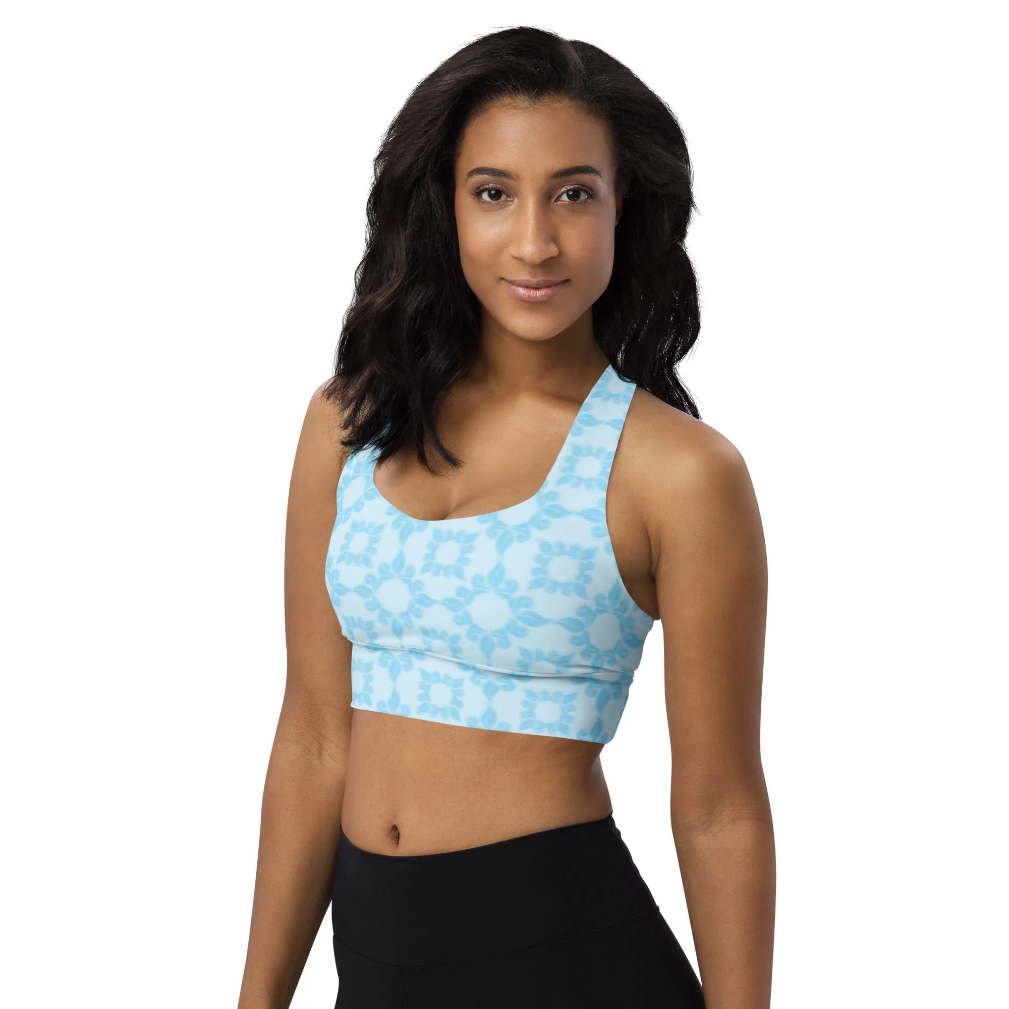 Longline sports bra Triangle