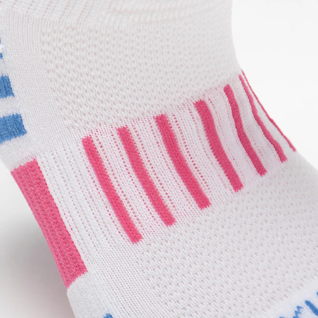 Lot X2 de chaussettes running Enfant -KIPRUN 500 MID  bleue marine