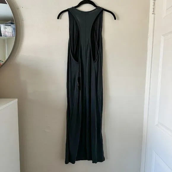 Lulu's Dark Grey Midi Tank Dress Size Small