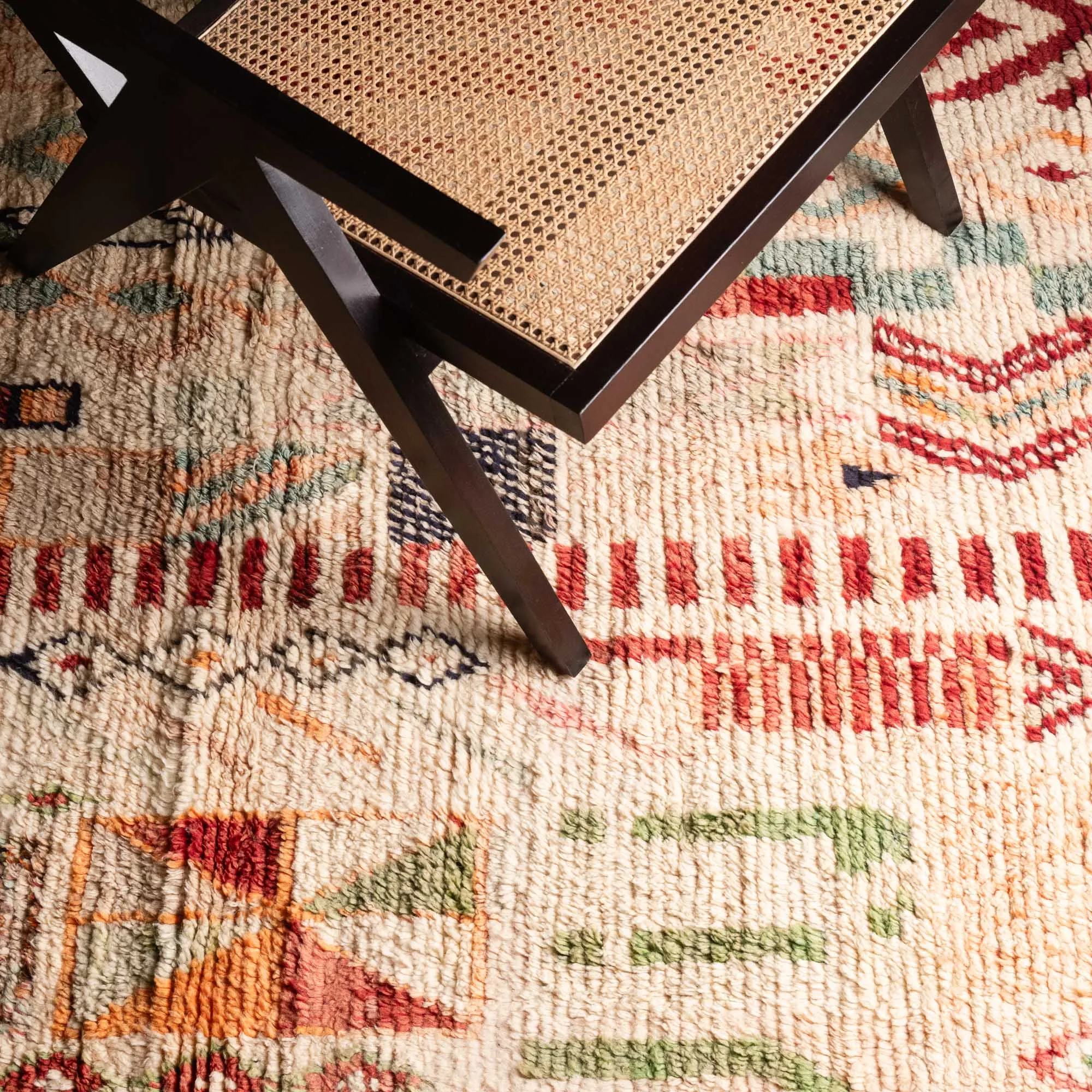 Maher - vintage boujad rug