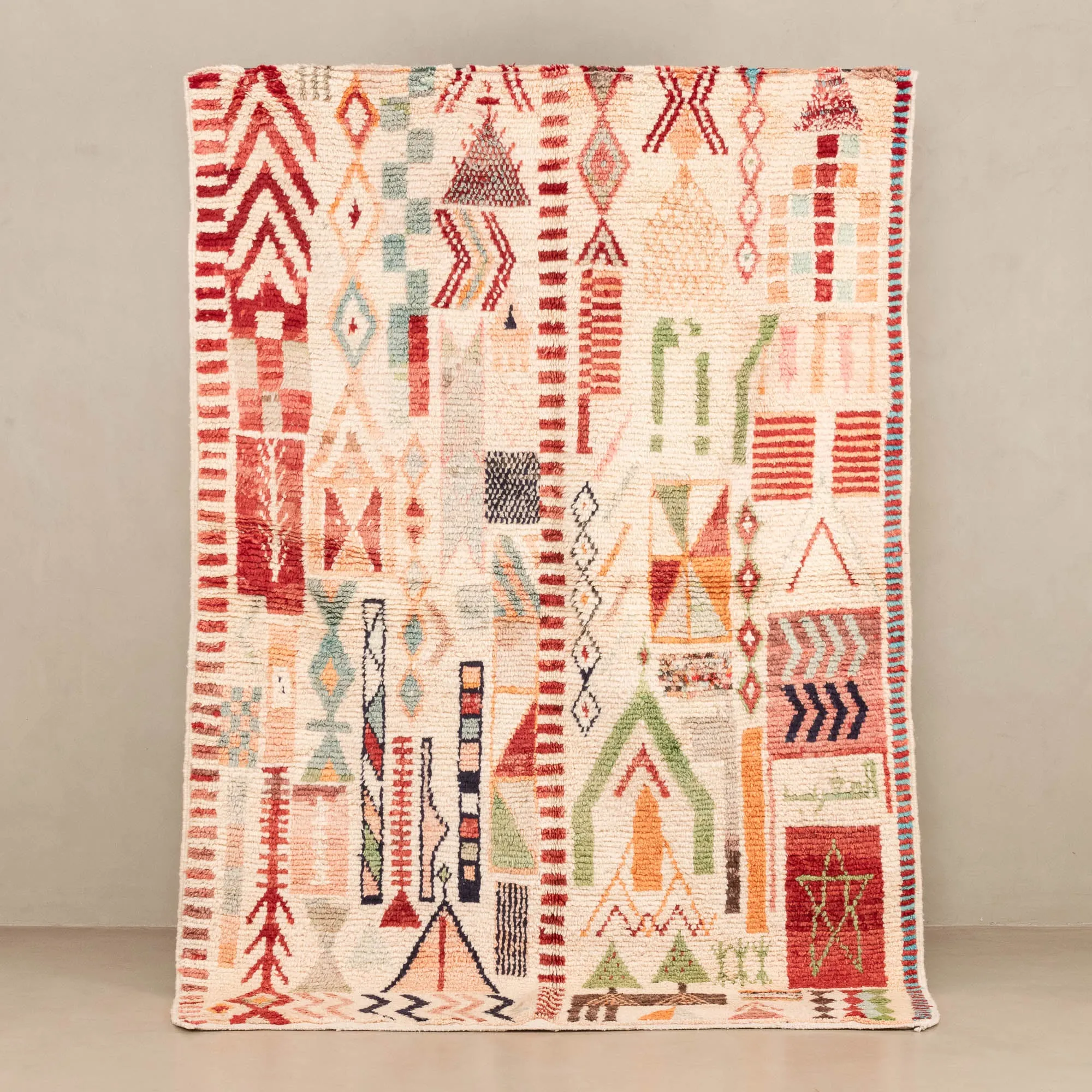 Maher - vintage boujad rug