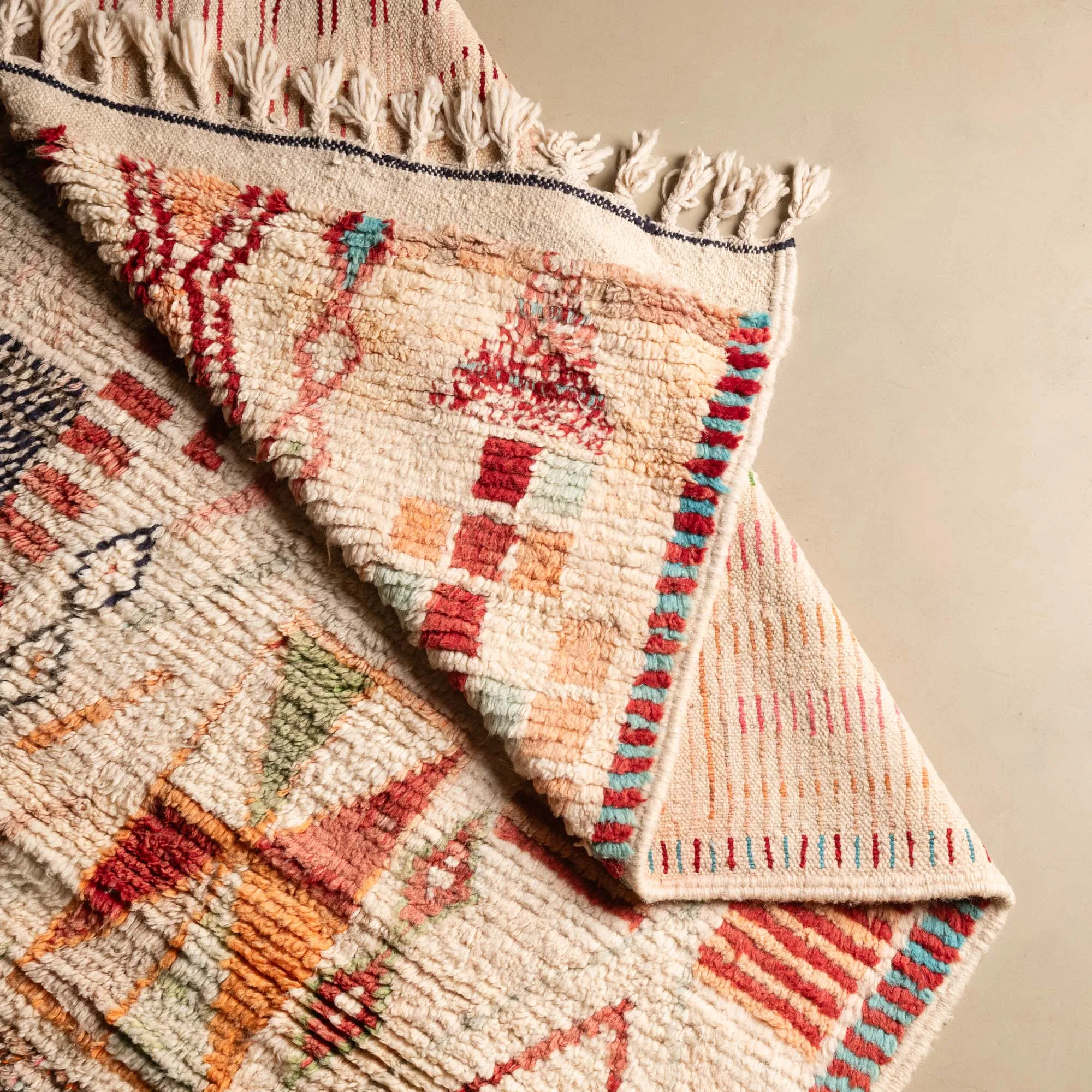 Maher - vintage boujad rug