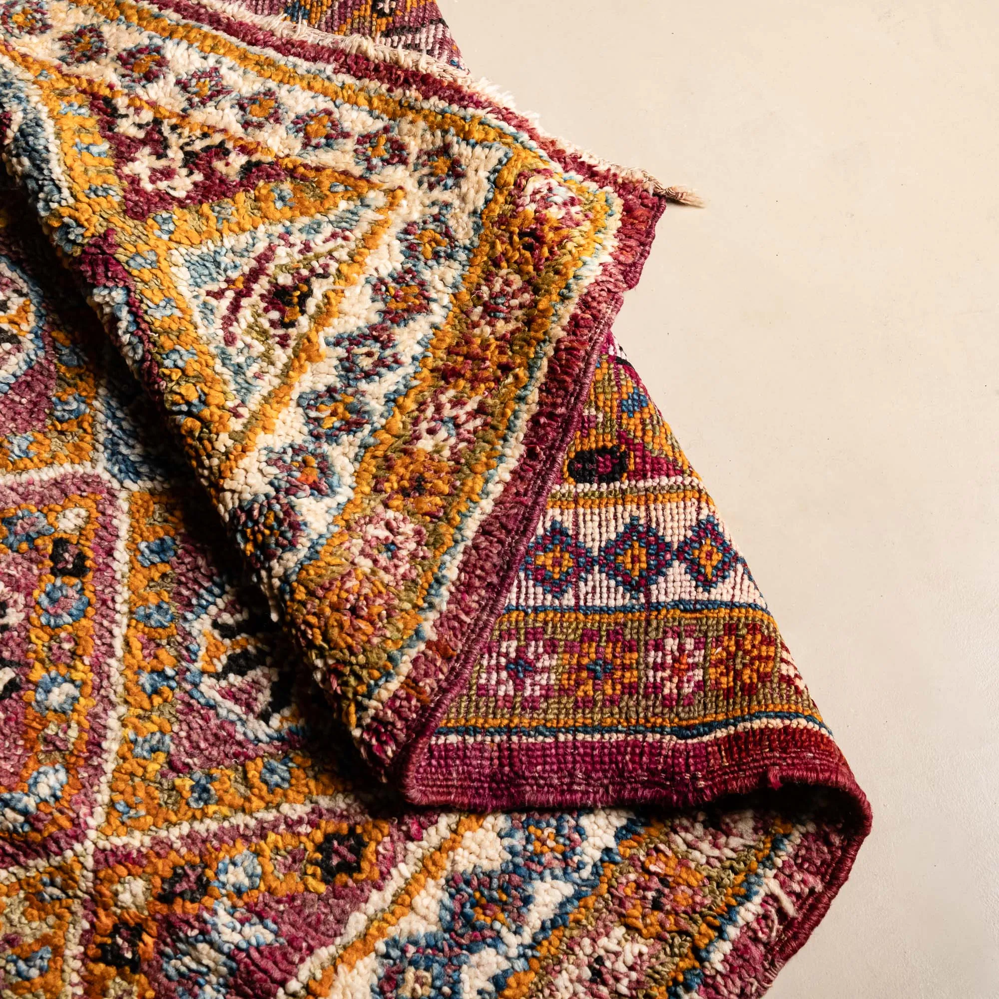 Maissane - vintage boujad rug
