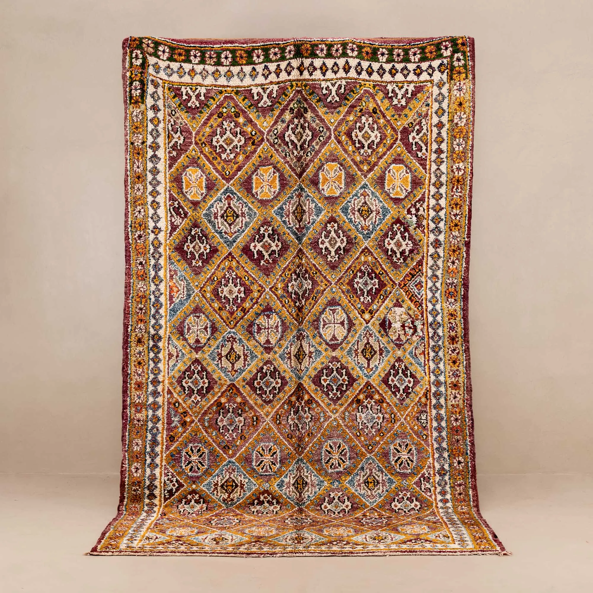 Maissane - vintage boujad rug