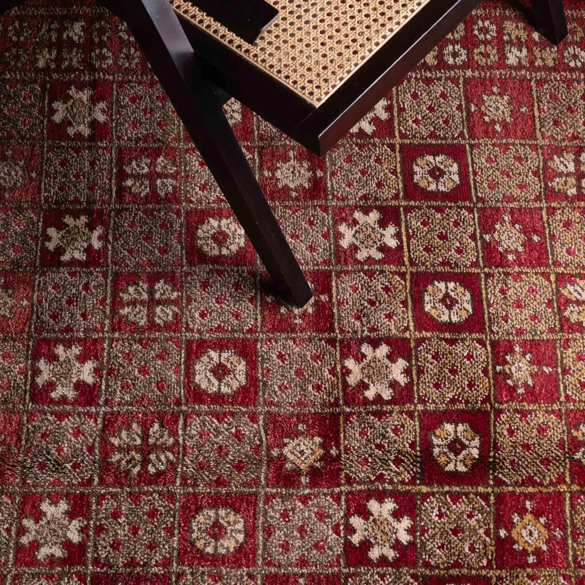 Majdi - vintage boujad rug
