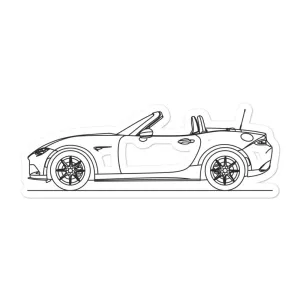 Mazda MX-5 Miata ND Outline Sticker