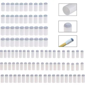MeiMeiDa 100 Pieces Slip On Pool Cue Tips, cue Stick Tips 9mm 10mm 11mm 12mm 13mm Billiard cue Tips with Box