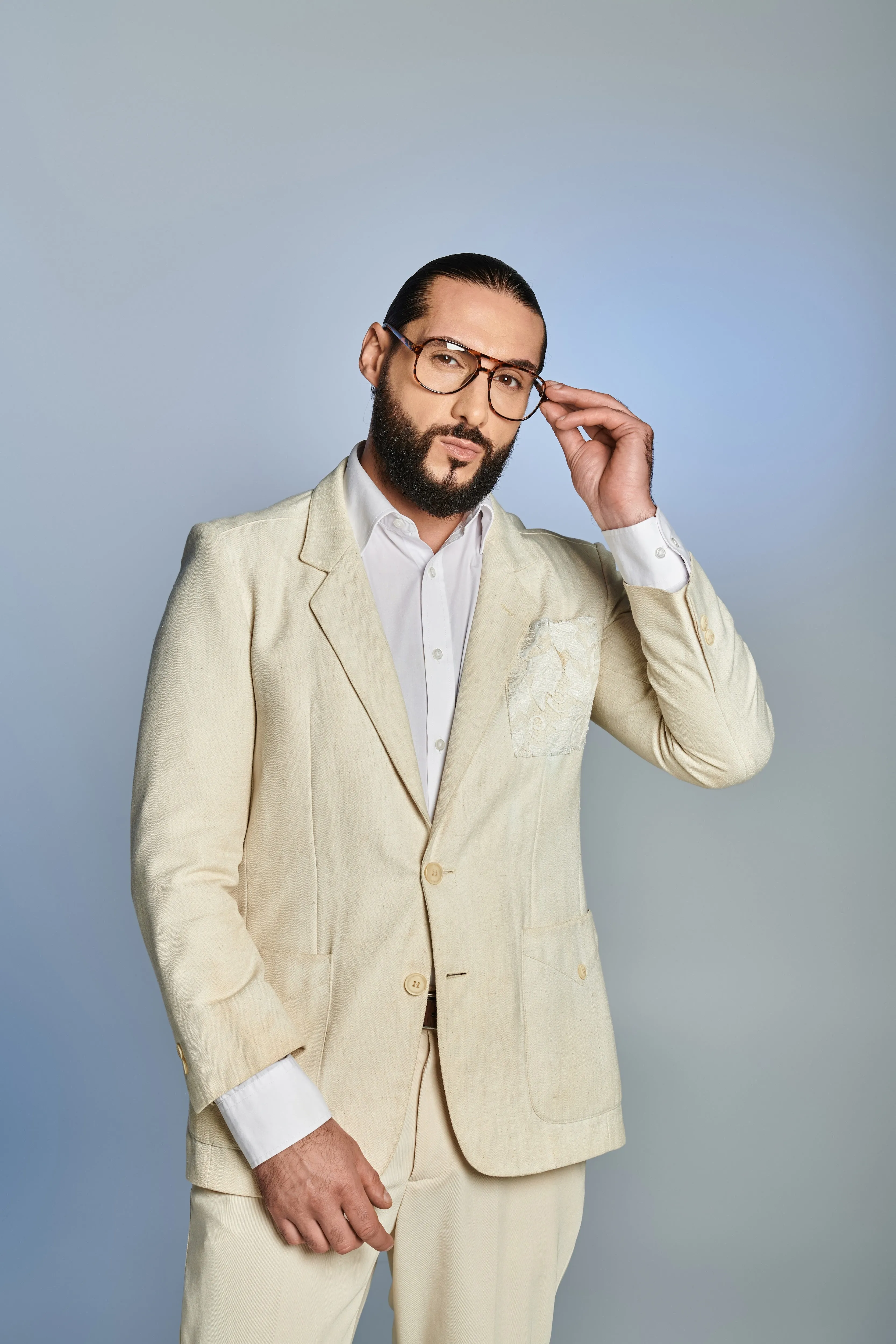 Men's Modern Linen Blazer