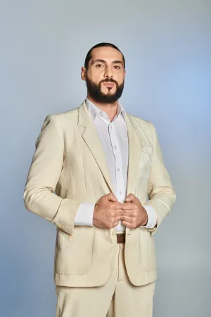 Men's Modern Linen Blazer