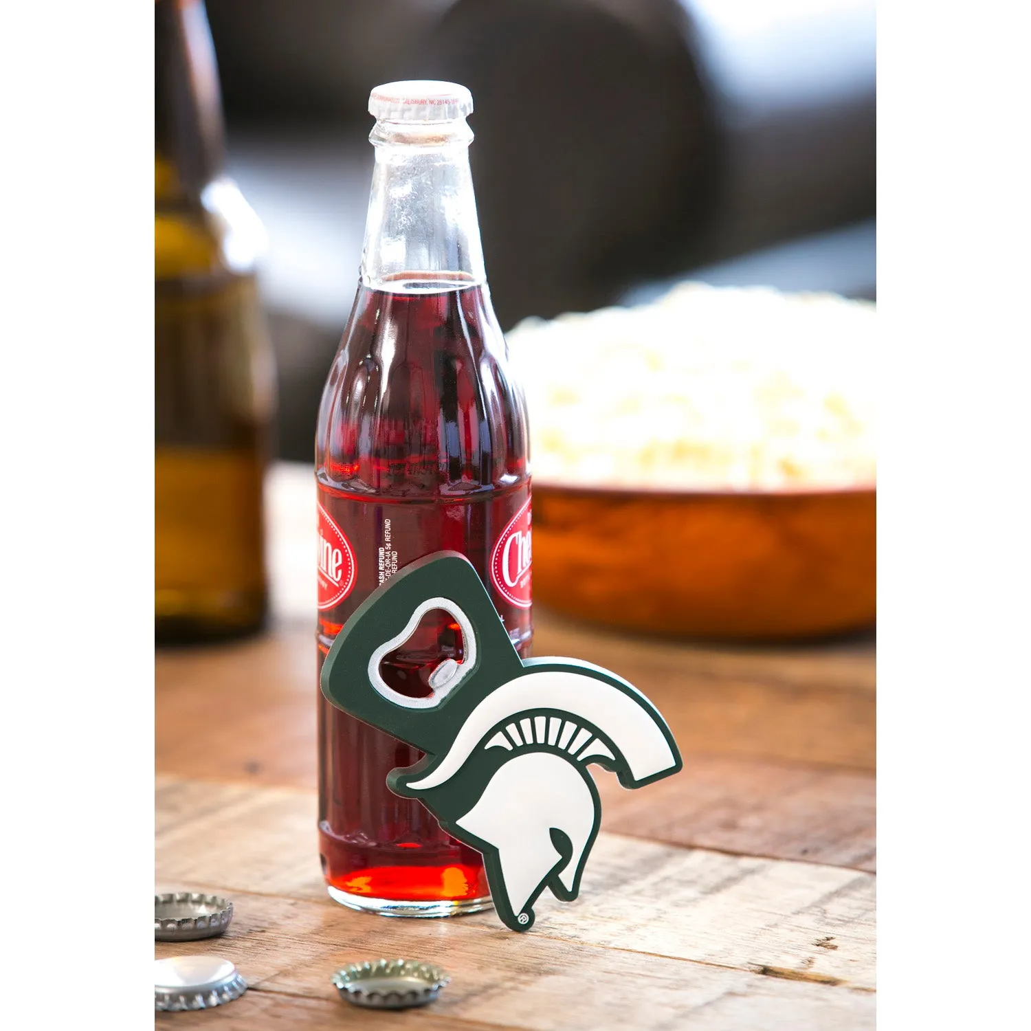 Michigan State University, PVC Magnet  Bottle Opener,7bo971