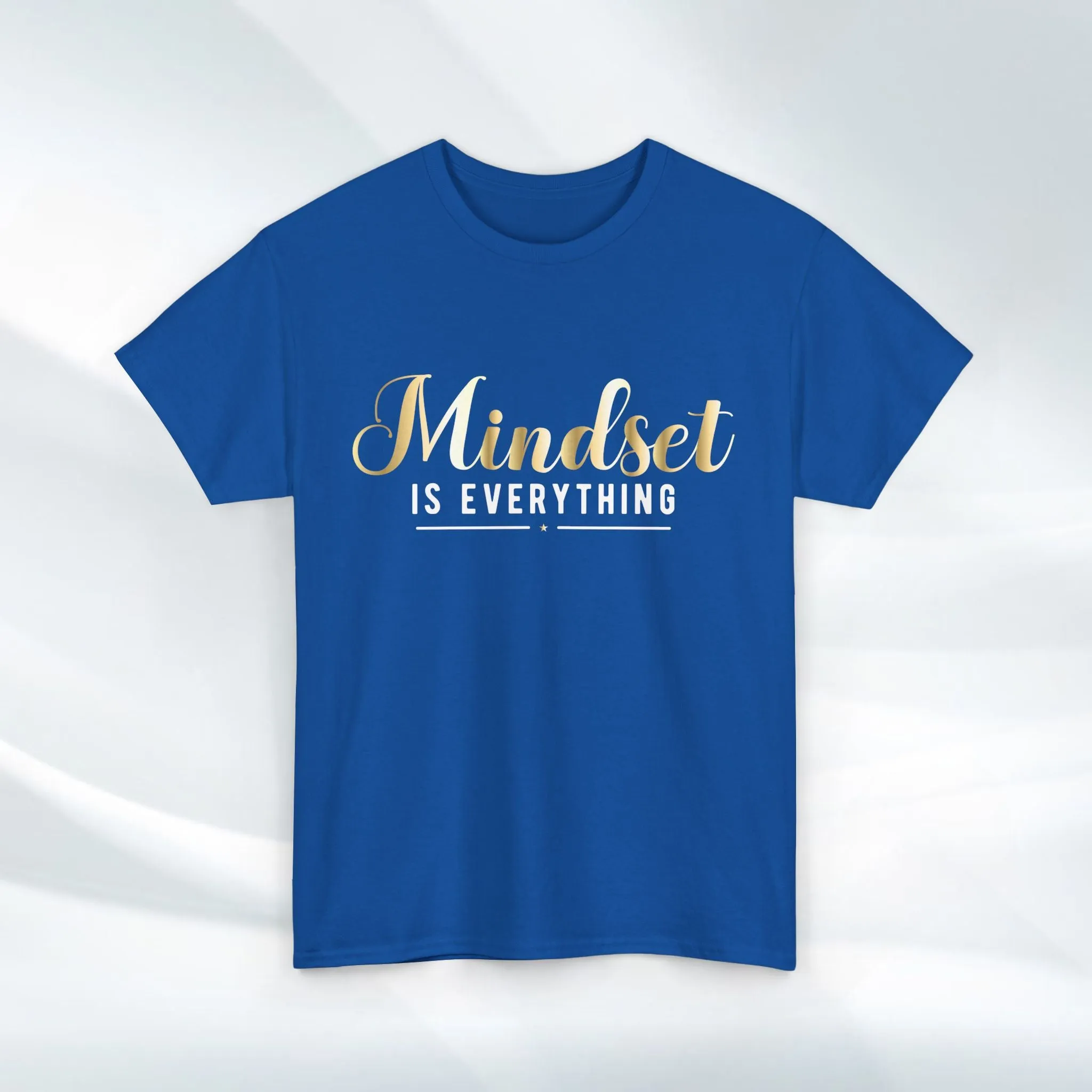 Mindset Unisex Heavy Cotton Tee - Inspirational T-Shirt for Positive Thinking