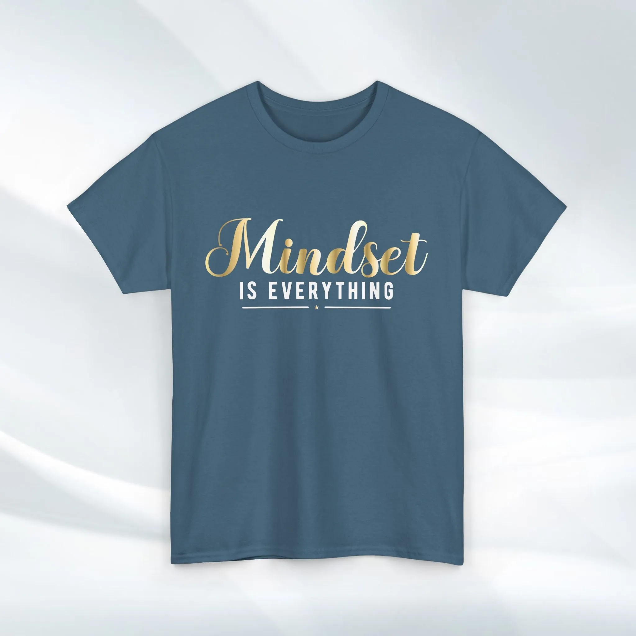 Mindset Unisex Heavy Cotton Tee - Inspirational T-Shirt for Positive Thinking