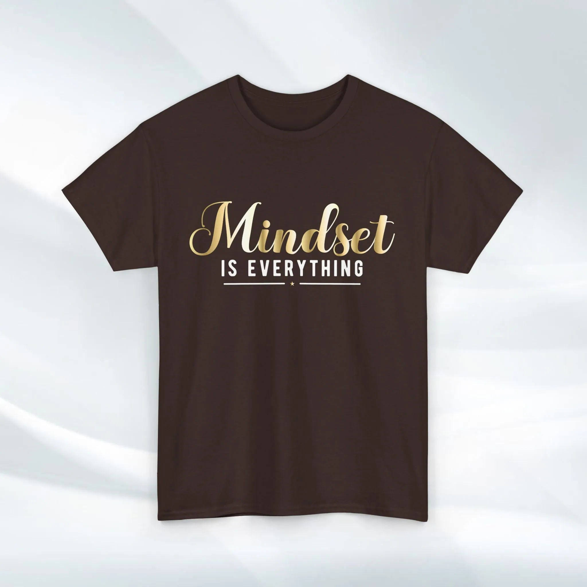 Mindset Unisex Heavy Cotton Tee - Inspirational T-Shirt for Positive Thinking