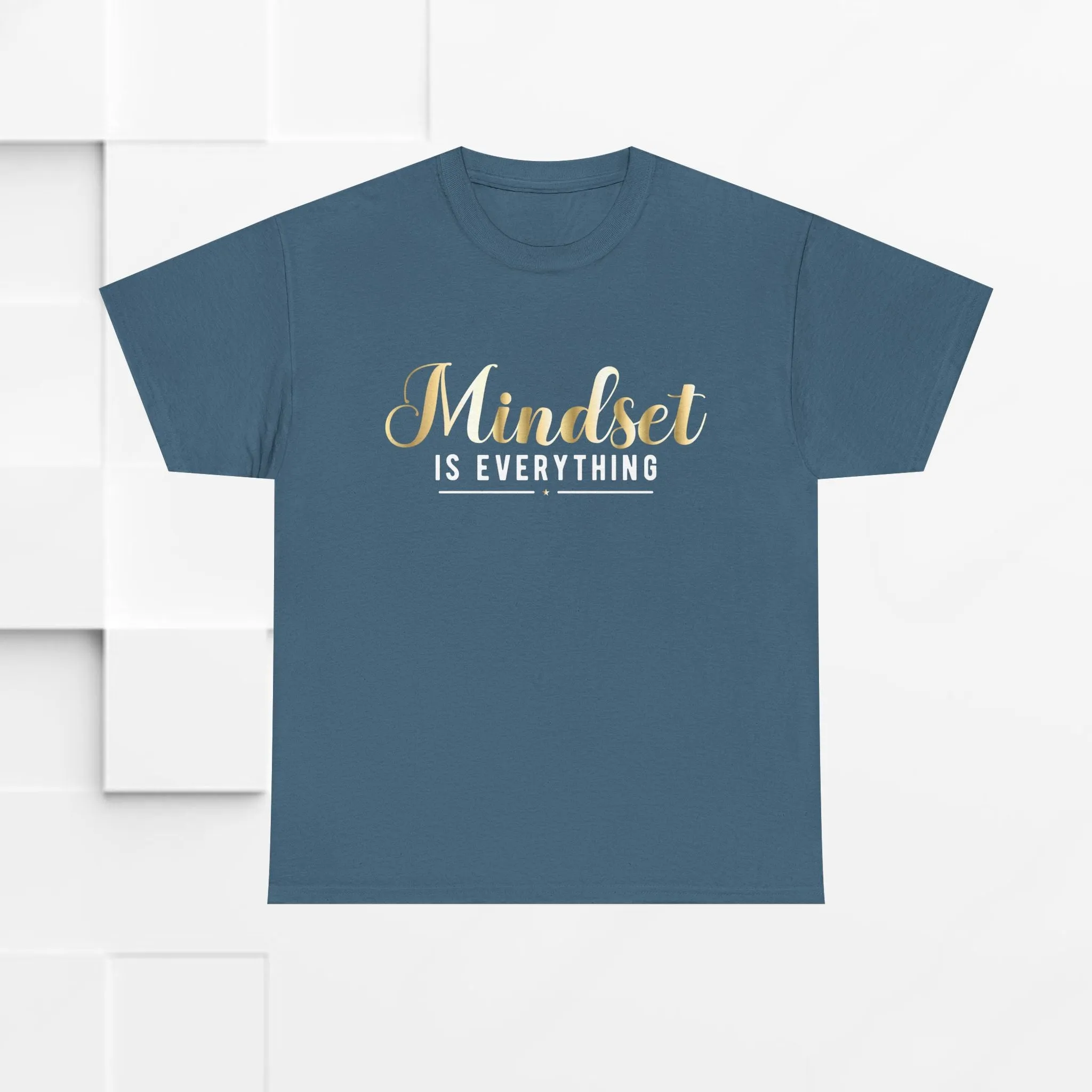 Mindset Unisex Heavy Cotton Tee - Inspirational T-Shirt for Positive Thinking