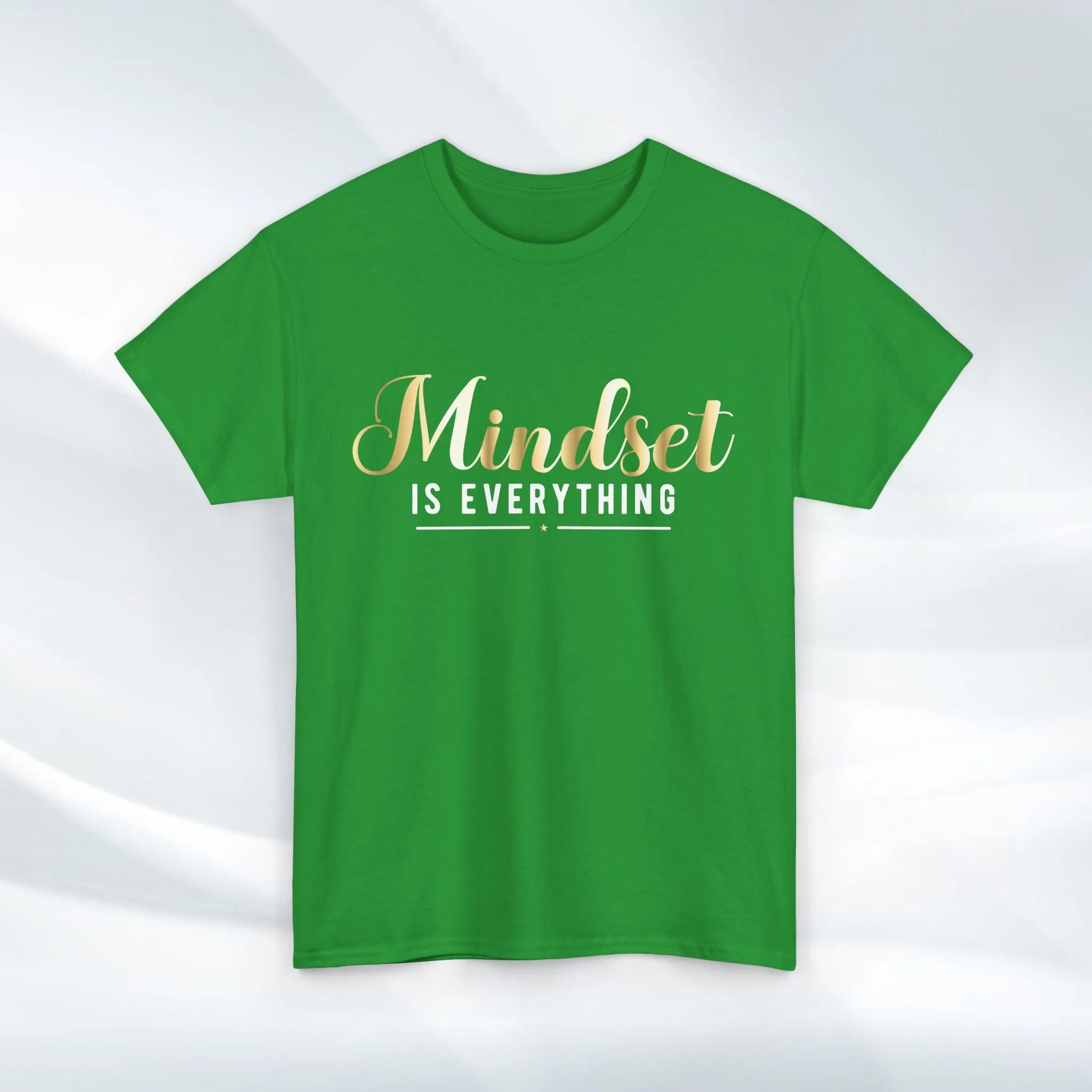 Mindset Unisex Heavy Cotton Tee - Inspirational T-Shirt for Positive Thinking