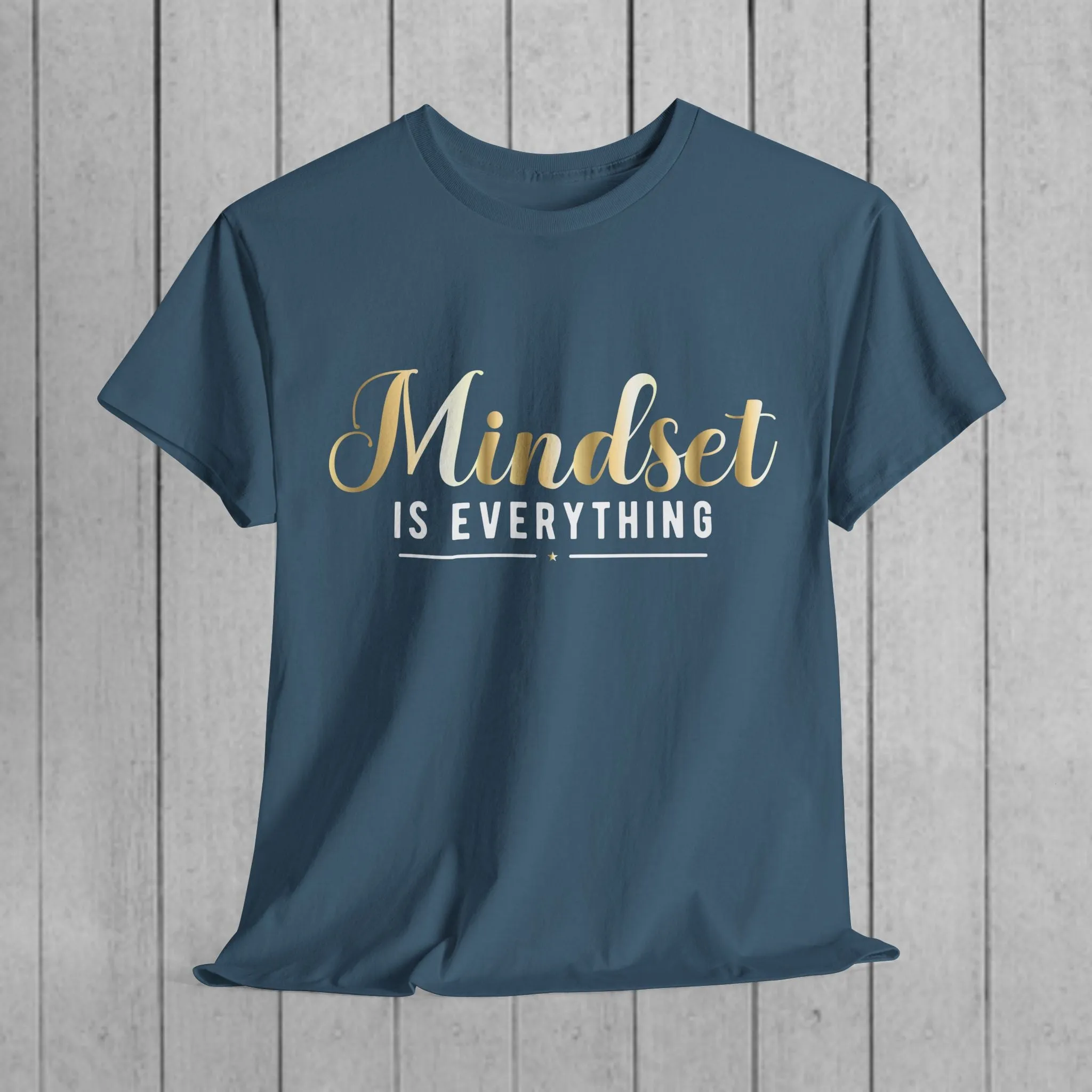 Mindset Unisex Heavy Cotton Tee - Inspirational T-Shirt for Positive Thinking