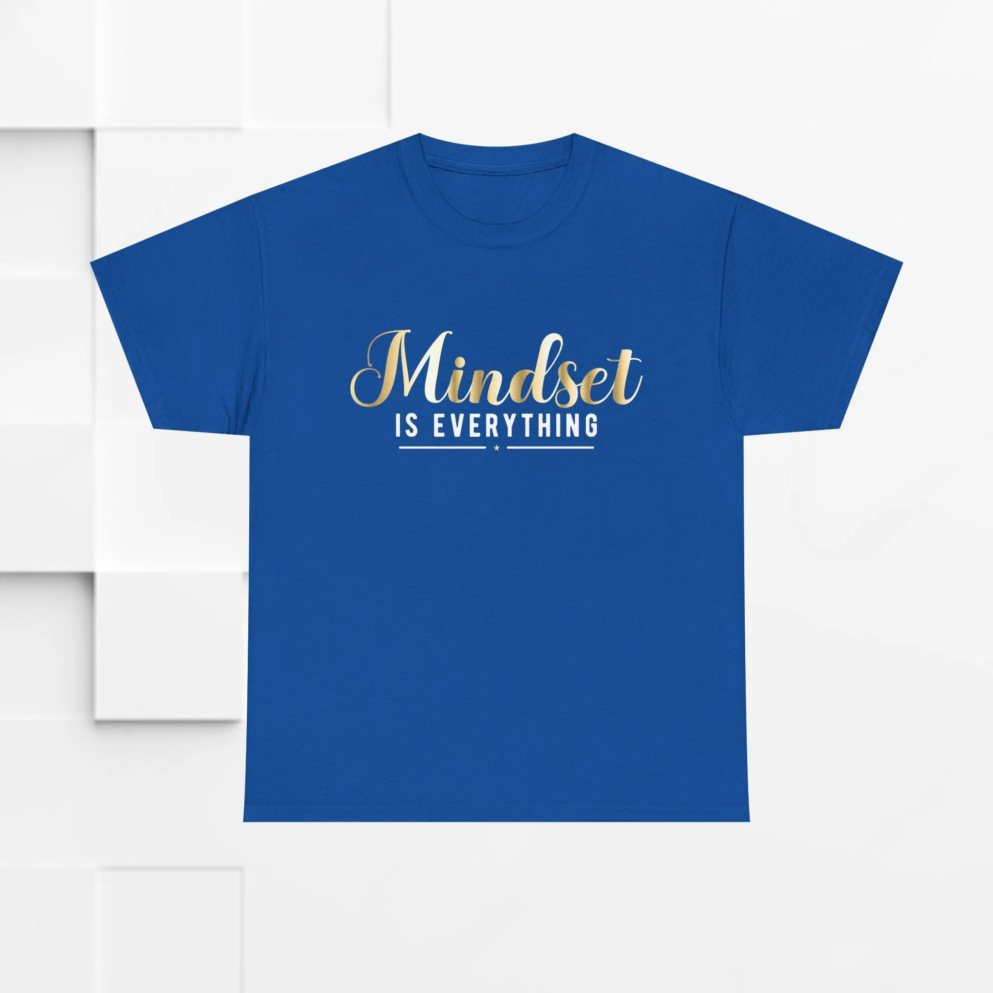 Mindset Unisex Heavy Cotton Tee - Inspirational T-Shirt for Positive Thinking