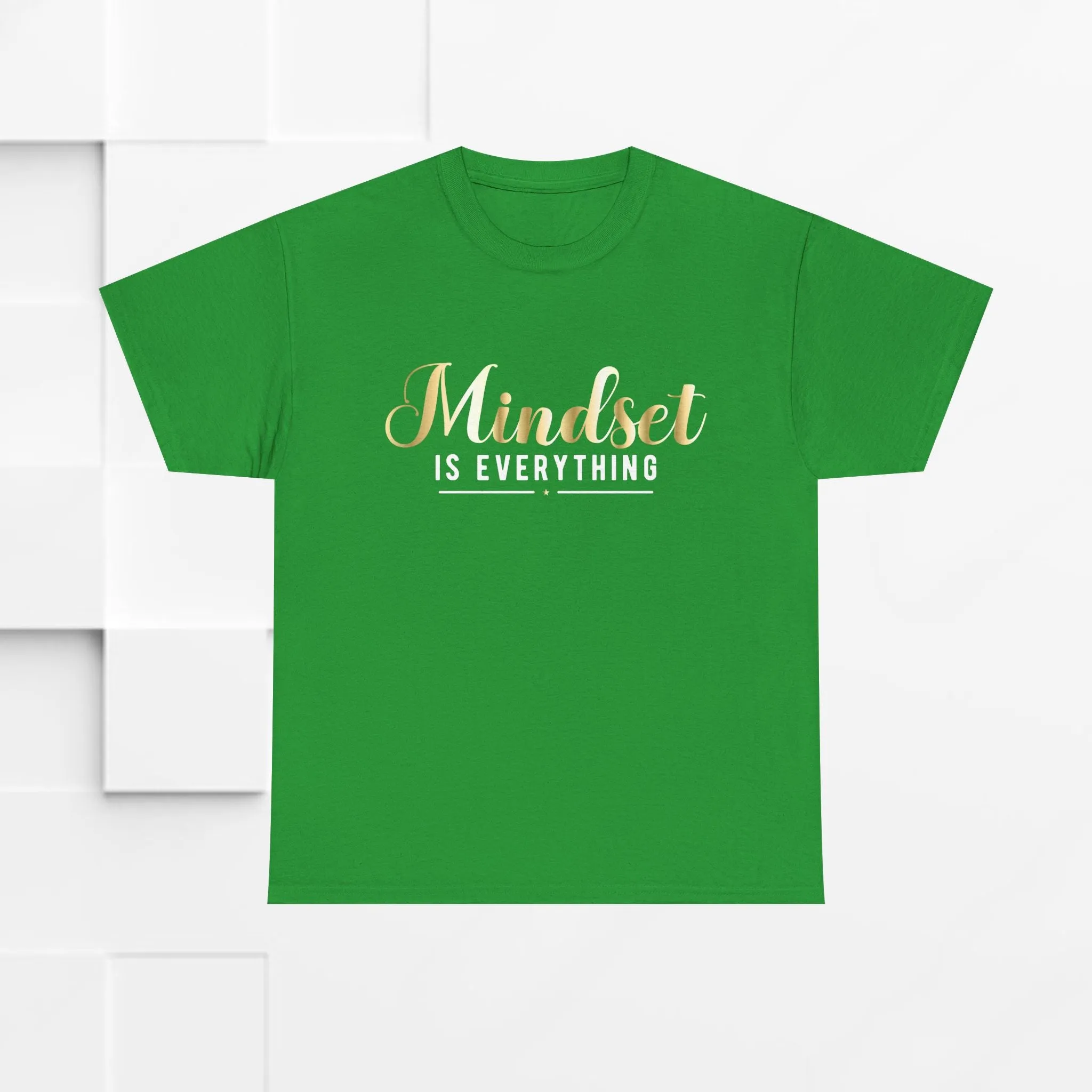 Mindset Unisex Heavy Cotton Tee - Inspirational T-Shirt for Positive Thinking