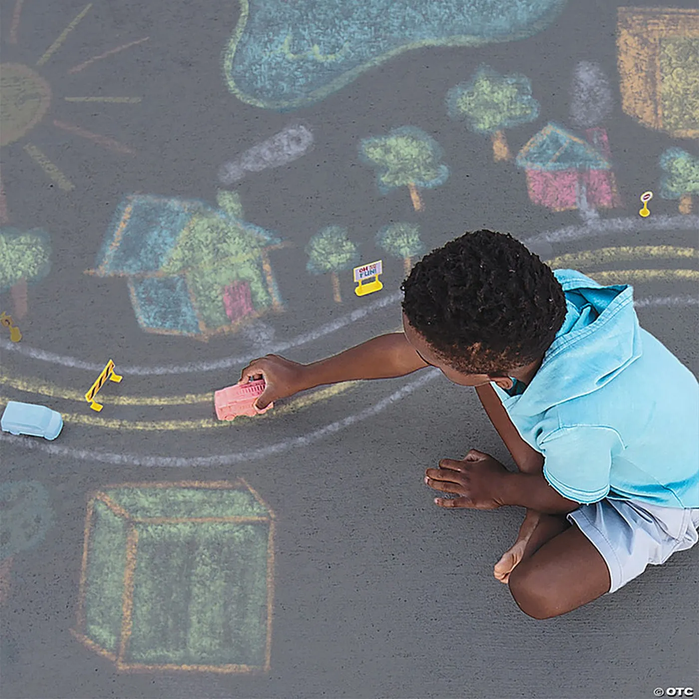 Mindware Cars and Trucks Chalk Set
