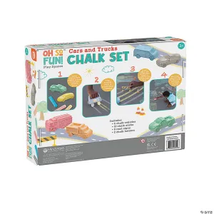 Mindware Cars and Trucks Chalk Set