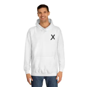 Minimalist Monogram Unisex College Hoodie | Casual Wear for Students