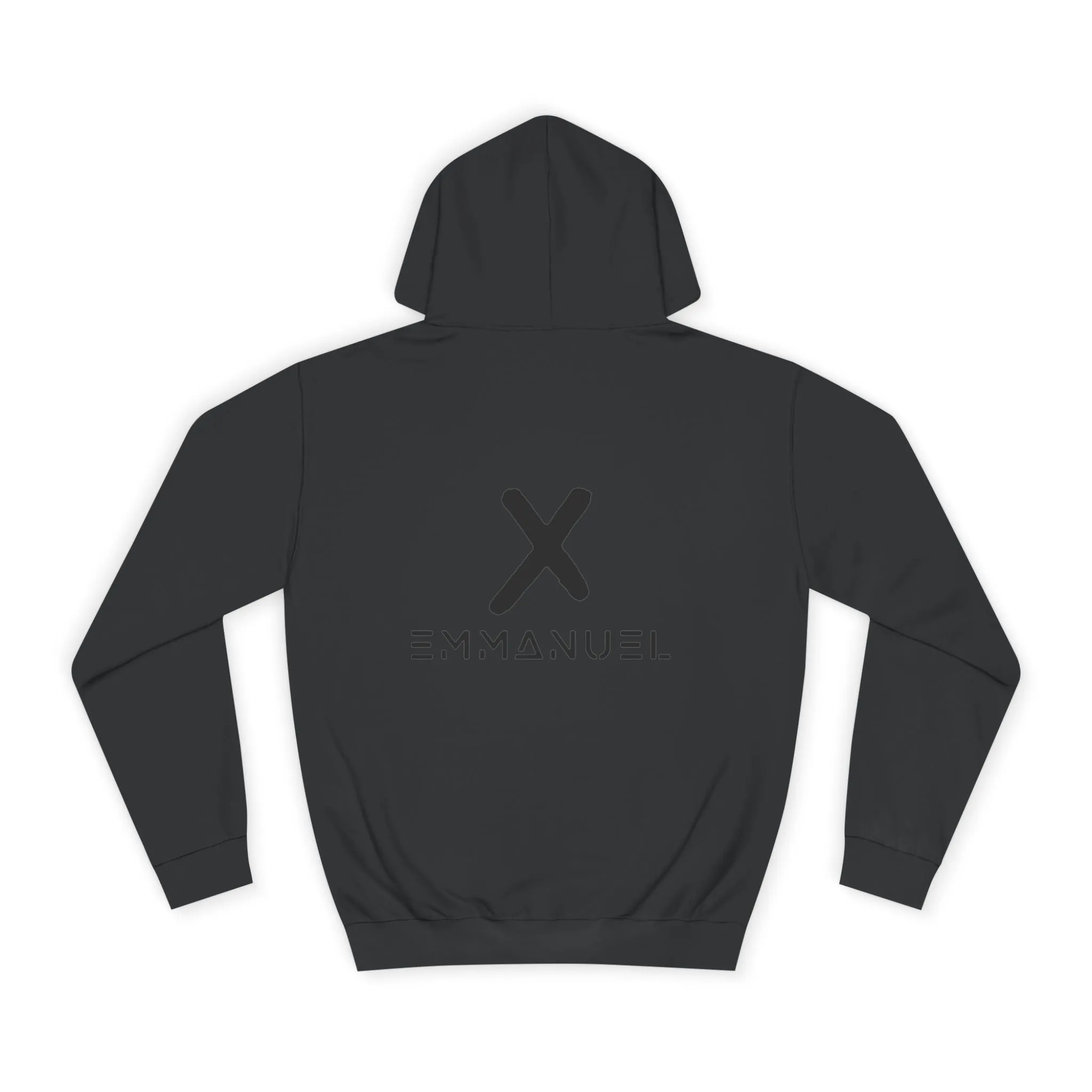 Minimalist Monogram Unisex College Hoodie | Casual Wear for Students