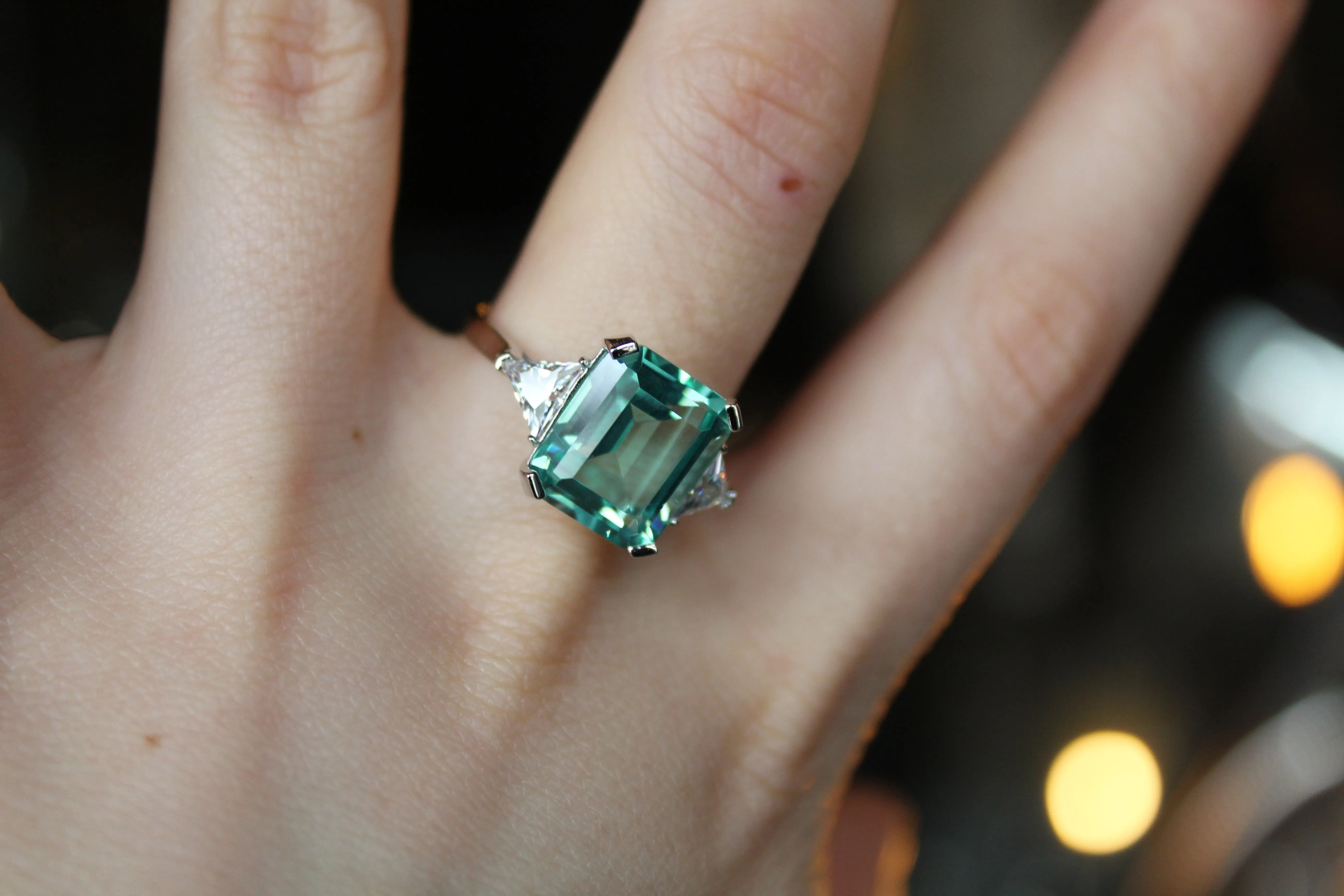 Mint Vintage Style Ring