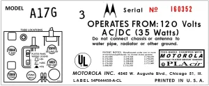 MOTOROLA-A17G