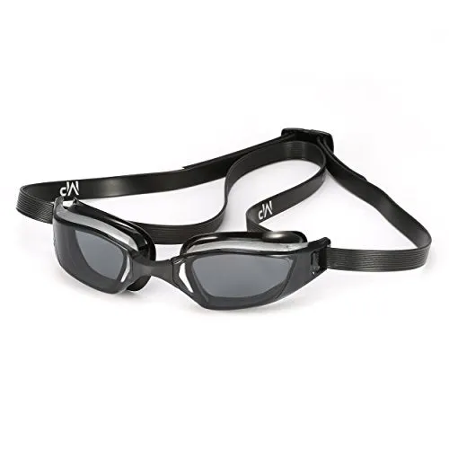 MP Michael Phelps XCEED Swimming Goggles, Smoke Lens, Grey/Black Frame