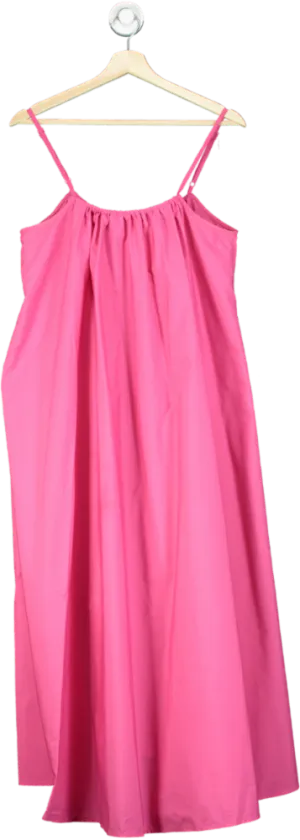 NA-KD Pink Maxi Dress UK XS