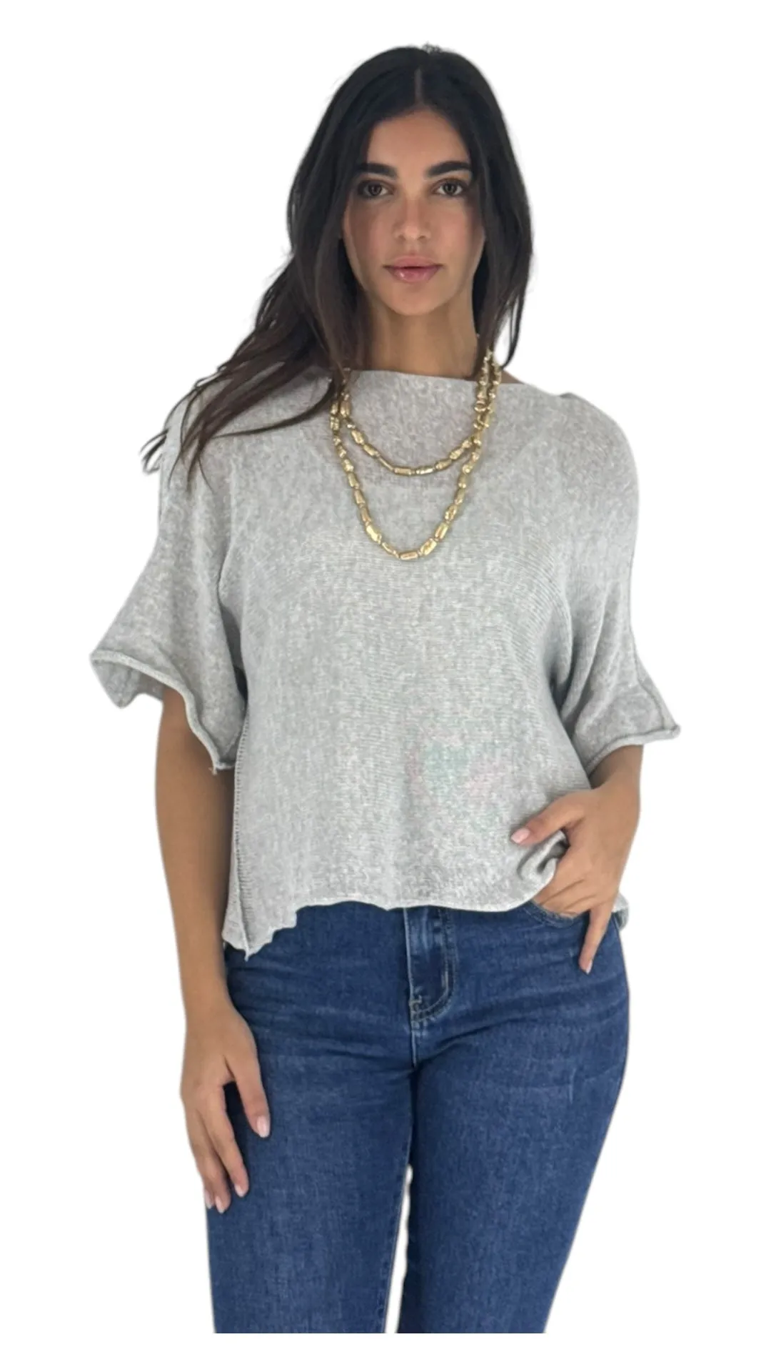 Nada grey top