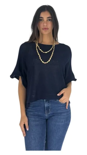 Nada navy top
